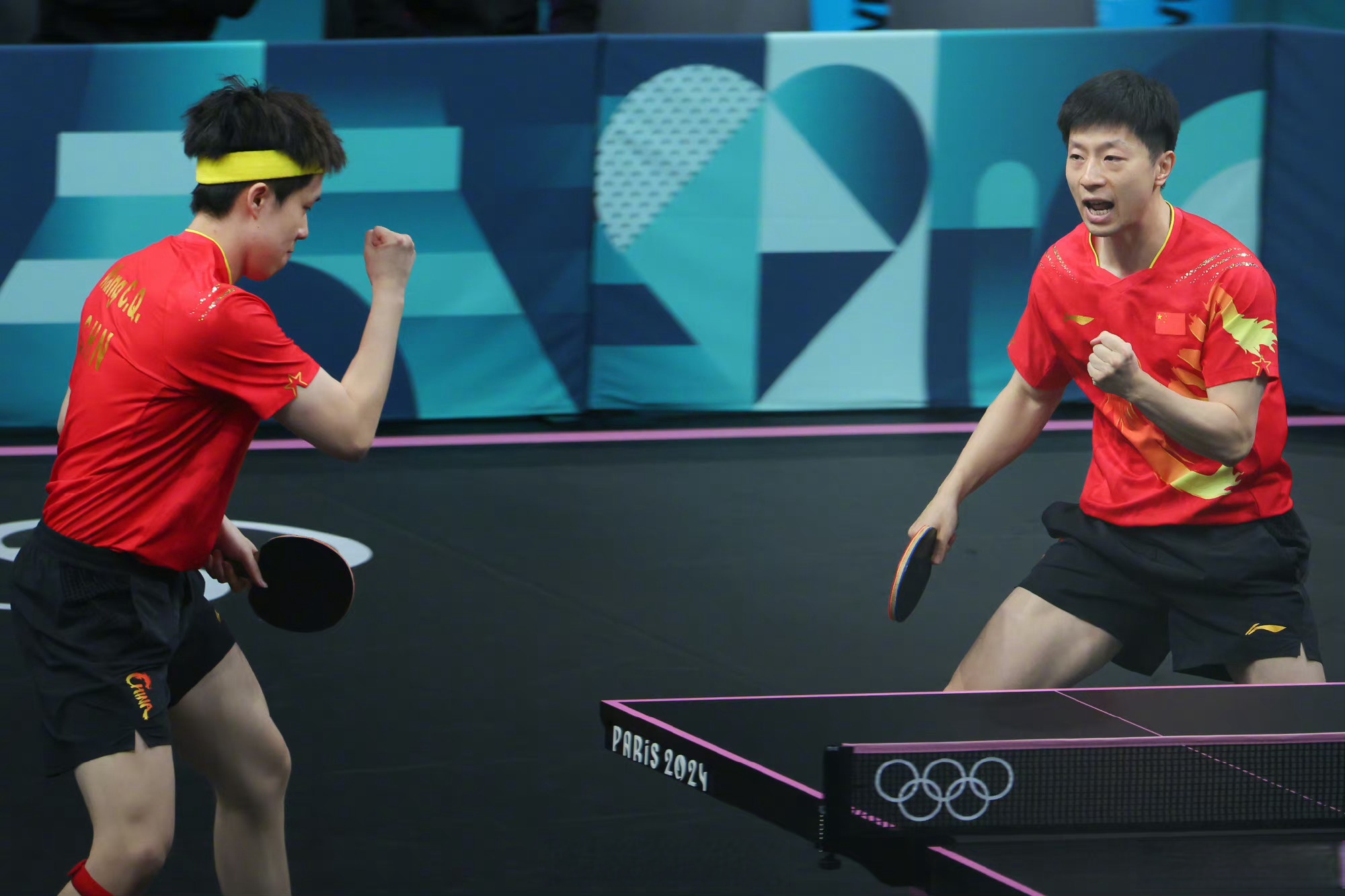 关于中国乒乓球队绝杀韩国乒乓球队，马龙送出助攻的信息