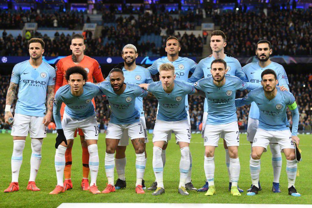 包含曼城横扫巴塞罗那，晋级欧冠半决赛的词条